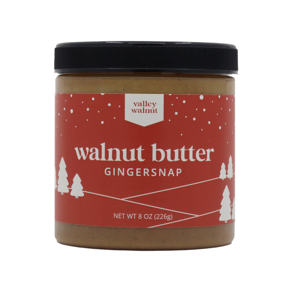 Gingersnap Cookie Walnut Butter