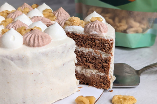 Chocolate Walnut Layer Cake