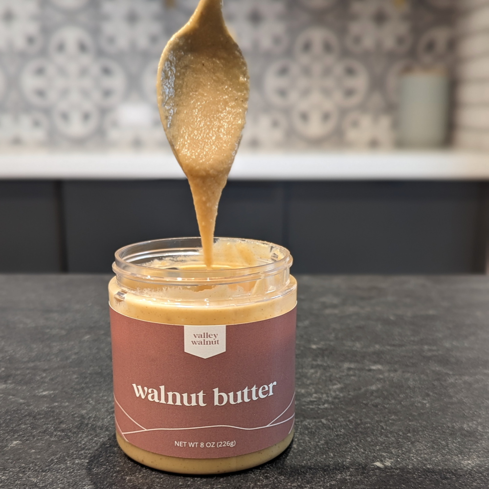 Walnut Butter Valley Walnut | Walnut Butter & Paste - 8 oz, Vegan, non-GMO, No Palm Oil
